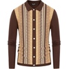 image:imagePJ PAUL JONES Mens Classic Pullover SweaterBrownlong Sleeve