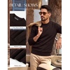 image:imagePJ PAUL JONES Mens Crewneck Sweater Lightweight Knit Pullover Sweaters  Colorful Dots Style Lightweight Warm Soft Stretch Knit Regular Fit Fall Winter Layering Casual Daily Wear HolidayCoffee