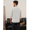 image:imagePJ PAUL JONES Mens Mock Neck Sweater Lightweight Sweaters  Mock Turtleneckknitted Lightweight and stretchy Basic and thermalRibbed cuff and hemsFall and Winter layeredWhite