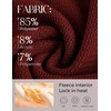 image:imagePJ PAUL JONES Mens Pullover Sweater Casual Crewneck Knit Sweaters  Lightweight Long Sleeve Soft Knitted Textured Regular Fit Warm Stretchy Breathable Fall and Winter Business DaliyRed