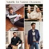 image:imagePJ PAUL JONES Mens Quarter Zip Pullover Sweater  14 ZipMock Neck Long Sleeve Sweaters Lightweight Soft Tops Business Casual Work Office Outfits Fall Winter 2026 ClothesNavy Wine Red