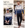 image:imagePJ PAUL JONES Mens Quarter Zip Pullover Sweater  14 ZipMock Neck Long Sleeve Sweaters Lightweight Soft Tops Business Casual Work Office Outfits Fall Winter 2026 ClothesBlue Light Grey