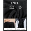 image:imagePJ PAUL JONES Mens V Neck Sweater Wool Blend Knit Pullover Sweaters  VNeck Long Sleeve Warm Wool Blend Fitted Style Lightweight Soft Stretch Knit Dress Business Casual Fall Winter LayeringBlack