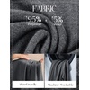 image:imagePJ PAUL JONES Mens V Neck Sweater Wool Blend Knit Pullover Sweaters  VNeck Long Sleeve Warm Wool Blend Fitted Style Lightweight Soft Stretch Knit Dress Business Casual Fall Winter LayeringDark Gray