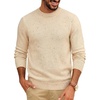 image:imagePJ PAUL JONES Mens Crewneck Sweater Lightweight Knit Pullover Sweaters  Colorful Dots Style Lightweight Warm Soft Stretch Knit Regular Fit Fall Winter Layering Casual Daily Wear HolidayApricot