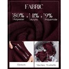 image:imagePJ PAUL JONES Mens Cable Knit Sweater Vest V Neck Sweater  V Neck Pullover KnittedBreathable Stretchy Sweater VestRegular Fit Casual SweatersClassic Fall and Winter TopsWine Red