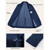image:imagePJ PAUL JONES Casual Blazer for Men Lightweight Seamless Sport Coat Jakcet  Seamless Wrinkle Free Machine Wash Slim Fit Unstructured Western Casual Blazer Jacket Classic Business Wedding PartyRoyal Blue