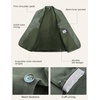 image:imagePJ PAUL JONES Mens Blazer Wool Blend Lightwieght Business Sport Coat Jacket  Herringbone Slim Fit Two Button Casual Dress Sport Jacket Machine Washable Notched Lapel Travel Wedding PartyArmy Green