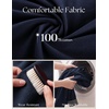image:imagePJ PAUL JONES Mens Flannel Button Down Long Sleeve Shirts  100 Brushed Cotton Untucked Shirt Soft Warm WearResistant Regular Fit Casual Mens Fall Shirts for Work OutdoorNavy Blue