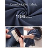 image:imagePJ PAUL JONES Mens Flannel Button Down Long Sleeve Shirts  100 Brushed Cotton Untucked Shirt Soft Warm WearResistant Regular Fit Casual Mens Fall Shirts for Work OutdoorRoyal Blue
