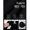 image:imagePJ PAUL JONES Mens Suit Jacket Business Casual Blazer Slim Fit Sport Coats  Stretchy Skinfriendly Durable fabric Suit Jacket with pocket Two button blazer jacket for work party wedding dinnerBlack