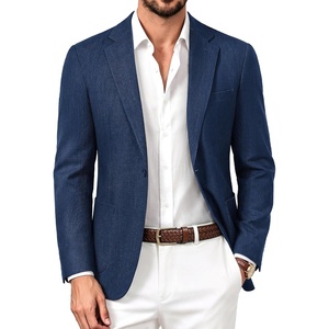 image:imagePJ PAUL JONES Casual Blazer for Men Lightweight Seamless Sport Coat Jakcet  Seamless Wrinkle Free Machine Wash Slim Fit Unstructured Western Casual Blazer Jacket Classic Business Wedding PartyRoyal Blue