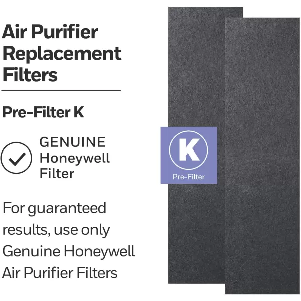 Honeywell Air Genius 5 Air Purifier with Permanent, Washable Filter, for Large Rooms, Reduces Smoke, Wildfire Smoke, Dust, Pollen, Pet Dander and More, Black, HFD320