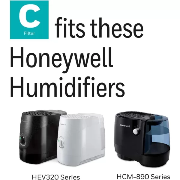 Honeywell C Replacement Filter, White