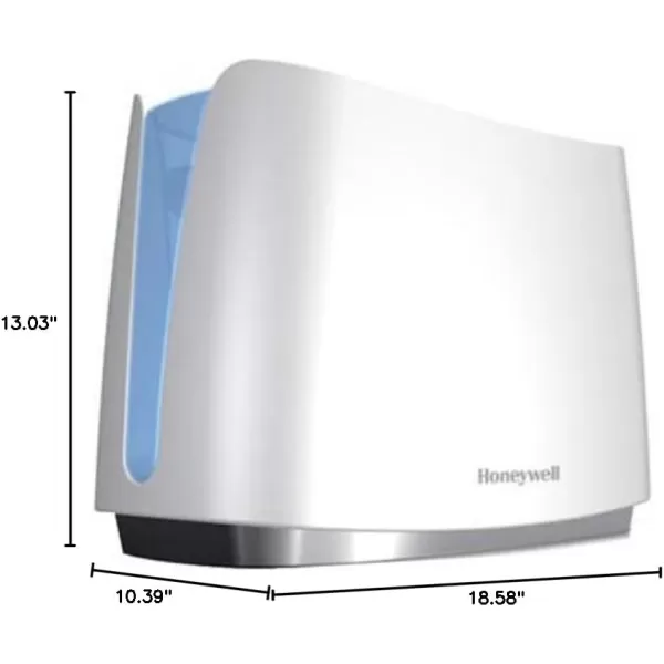 Honeywell Cool Moisture Humidifier, Medium Room, 1.1 Gallon Tank, Black – Invisible Moisture Humidifier for Baby, Kids, Adult Bedrooms – Quiet and Easy to Clean with UV Technology for Everyday Comfort