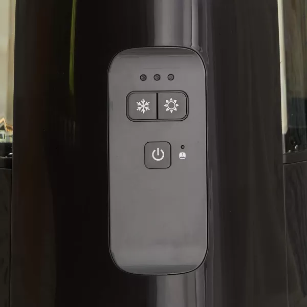 Honeywell Dual Comfort Cool + Warm Mist humidifier. Humidifier for bedroom, office, living room and home. Provides temporary relief from dry air discomforts - Black, HWC775B