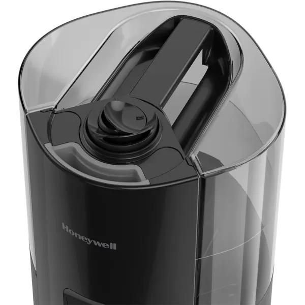 Honeywell Dual Comfort Cool + Warm Mist humidifier. Humidifier for bedroom, office, living room and home. Provides temporary relief from dry air discomforts - Black, HWC775B