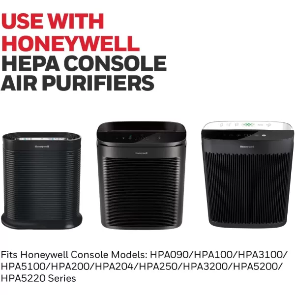 Honeywell HEPA Air Purifier Filter Value Kit – Includes 2 R HEPA Filters and 1 A Pre-Filter Roll with Cutting Template
