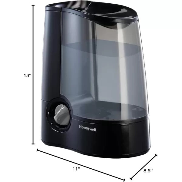 Honeywell HWM-705B HWM705B Filter Free Warm Moisture Humidifier, Black