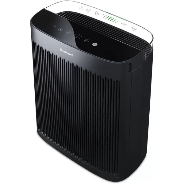 Honeywell InSight HEPA Air Purifier with Air Quality Indicator and Auto Mode, Large Rooms, Bedrooms, Home , Black - Reduces Airborne Allergens, Smoke, Dust, Pollen, Pet Dander, HPA5200B