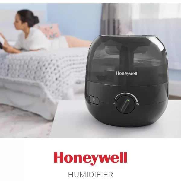 Honeywell Mini Cool Mist humidifier, Easy to Fill and Clean, humidifier for small Bedroom, Kids Rooms, or office. Ultra Quiet Operation and Auto Shut-Off - Rose, HUL525R