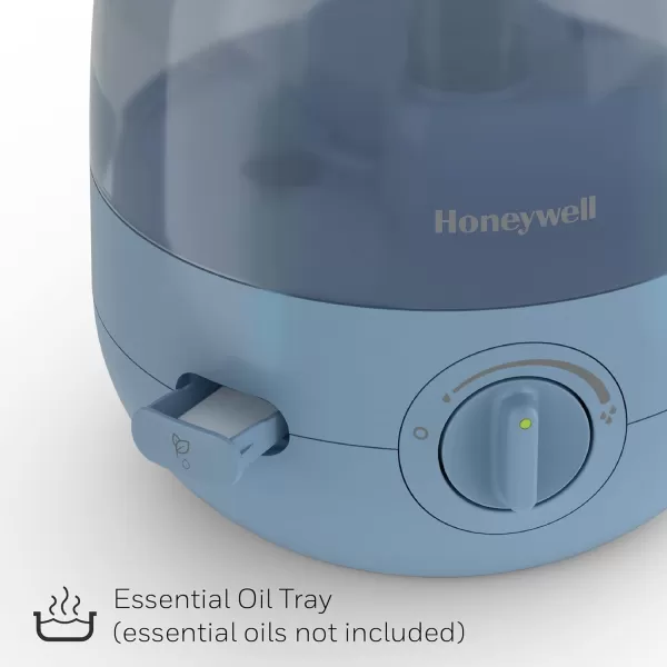 Honeywell Mini Cool Mist humidifier, Easy to Fill and Clean, humidifier for small Bedroom, Kids Rooms, or office. Ultra Quiet Operation and Auto Shut-Off - Rose, HUL525R