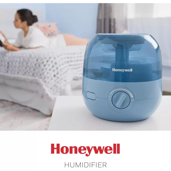 Honeywell Mini Cool Mist humidifier, Easy to Fill and Clean, humidifier for small Bedroom, Kids Rooms, or office. Ultra Quiet Operation and Auto Shut-Off - Rose, HUL525R