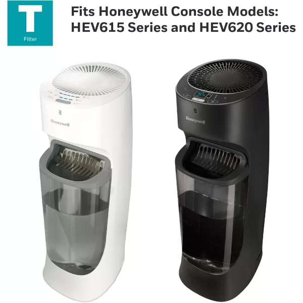 Honeywell Replacement Wicking Filter T, 3 pack, white, 3 Count)