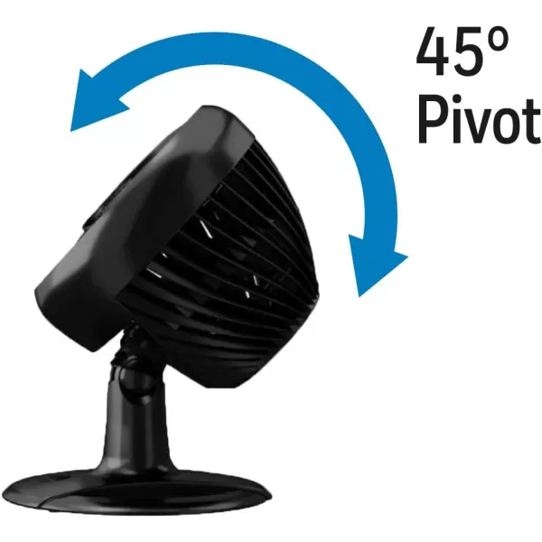 Honeywell Turbo Force Oscillating Table Fan, HT-906,Black, Medium 