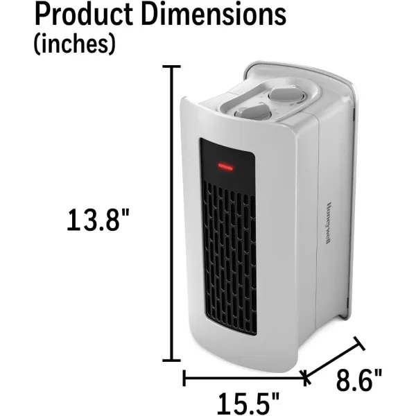 Honeywell Two Position Heater, Gray