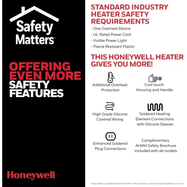 Honeywell Two Position Heater, Gray