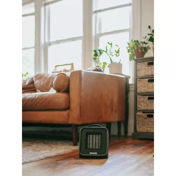 Honeywell UberHeat Plus Ceramic Space Heater for Small Rooms, White