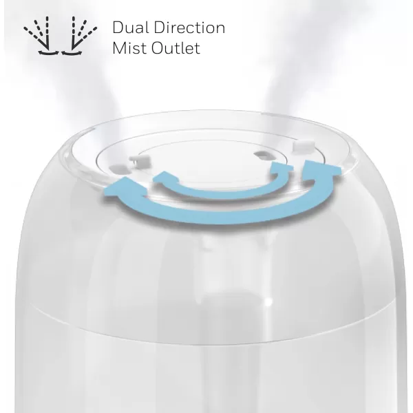 Honeywell Ultra Plus Cool Mist Humidifier, White – Cool Mist Humidifier for Large Rooms