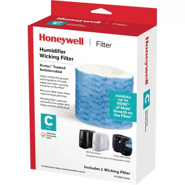 Honeywell C Replacement Filter, White