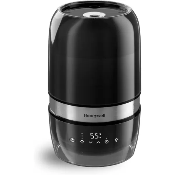 Honeywell Reflection Ultrasonic Cool Mist Humidifier. Cool Mist Top Fill Humidifier for Medium Room, Bedroom, Kids Room, and Office. Helps relieve cough and congestion - Black, HUL900B