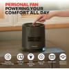 imageHoneywell QuietSet Sleep Personal Fan with Pink Noise Black HTF300