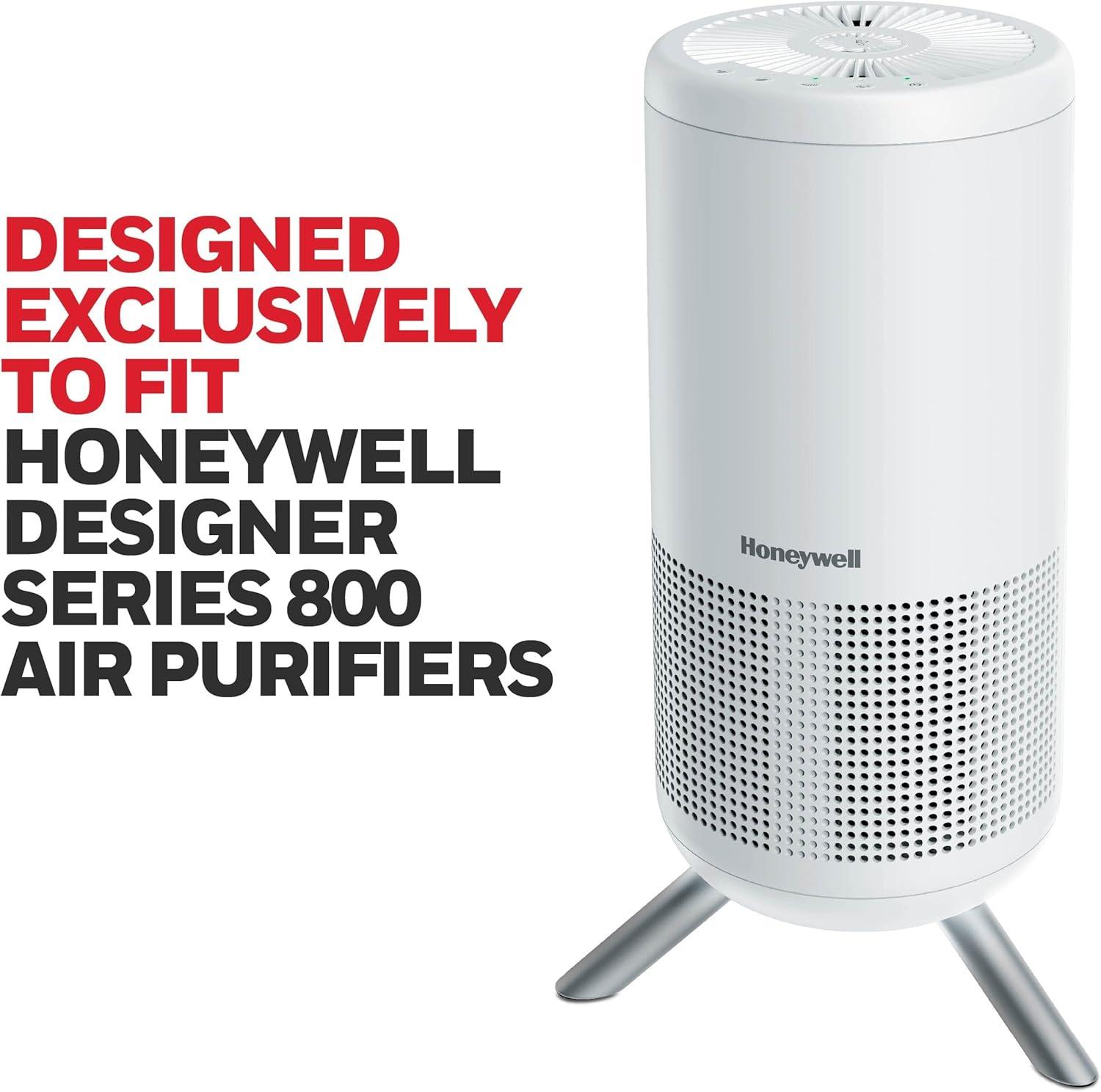 imageHoneywell HEPA Air Purifier Filter Air Filter for Airborne Allergens Wildfire Smoke Dust Pet Dander Pollen ampamp More 1 Pack J HEPA Filter for Honeywell HP1830 Air Purifiers HRFJ830