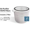 imageHoneywell HEPA Air Purifier Filter Air Filter for Airborne Allergens Wildfire Smoke Dust Pet Dander Pollen ampamp More 1 Pack J HEPA Filter for Honeywell HP1830 Air Purifiers HRFJ830