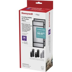 imageHoneywell HRFH1 HEPA Air Purifier Filter H 1Pack  for HPA050150 HPA060 ampamp HPA160 Series  Airborne Allergen Air Filter Targets WildfireSmoke Pollen Pet Dander and Dust2 pack
