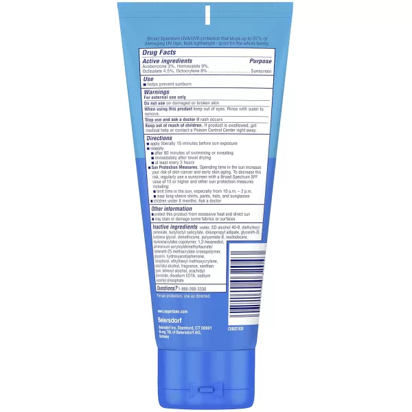 Coppertone COMPLETE SPF 30 Sunscreen Lotion Lightweight Moisturizing Sunscreen Water Resistant Body Sunscreen SPF 30 7 Fl Oz TubeSPF 30