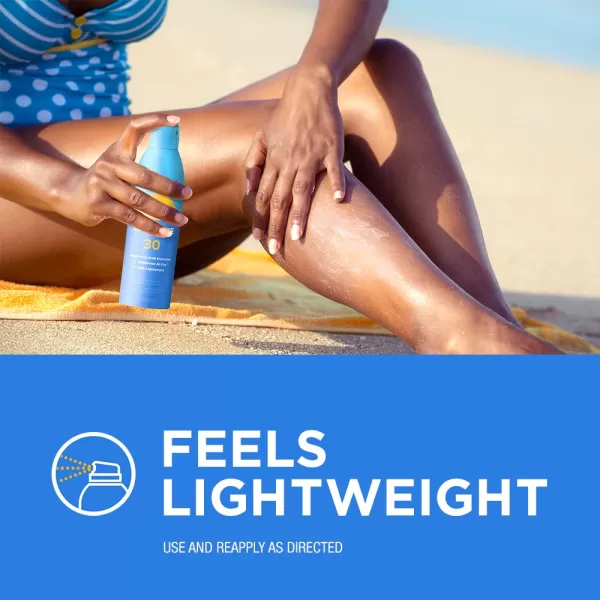 Coppertone COMPLETE SPF 30 Sunscreen Spray Lightweight Moisturizing Sunscreen Pack Water Resistant Spray Sunscreen SPF 30 55 Oz Spray Pack of 3