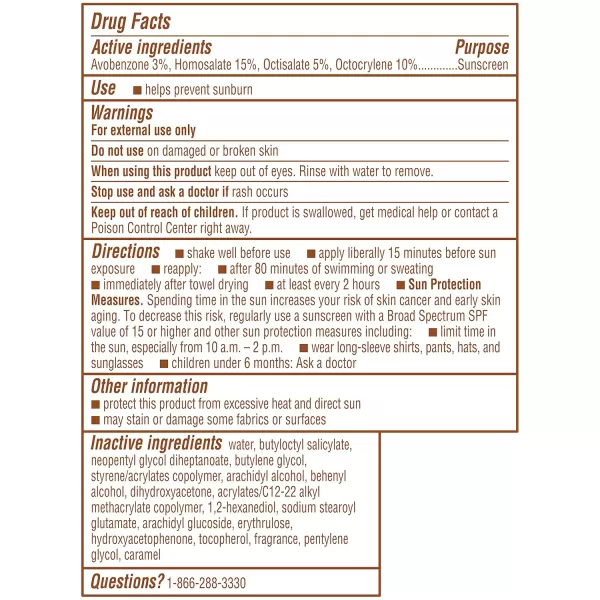 Coppertone Glow Protect and Tan Sunscreen Lotion with Gradual Self Tanner SPF 45 Water Resistant Sunscreen SPF 45 Broad Spectrum Sunscreen SPF 45 5 Fl Oz TubePink