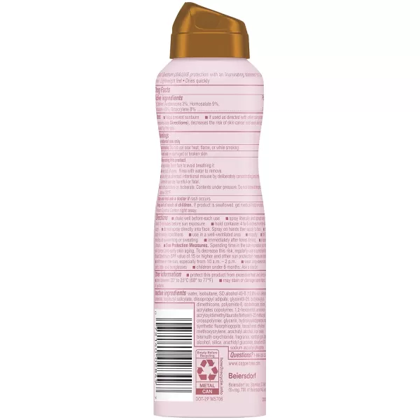 Coppertone Glow with Shimmer Spray Sunscreen Broad Spectrum SPF 30 Sunscreen 5 Oz Pack of 2SPF 30
