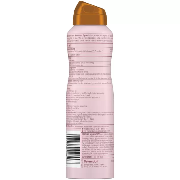 Coppertone Glow with Shimmer Sunscreen Spray Water Resistant Broad Spectrum SPF 30 5 Oz Spray