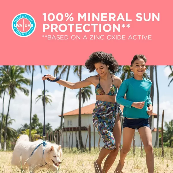 Coppertone Kids Roll On Sunscreen Lotion SPF 50 Kids Sunscreen with Blue Color Tear Free Sunscreen with Zinc Oxide Sun Protection 25 Fl Oz Tube