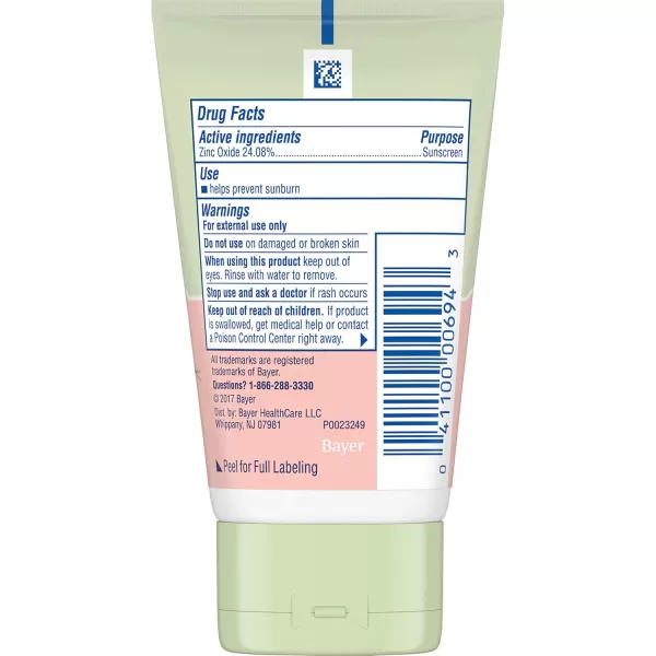 Coppertone Pure ampamp Simple Baby SPF 50 Face Sunscreen Lotion Zinc Oxide Mineral Sunscreen Tear Free Sunscreen for Face Travel Size 2 Ounce