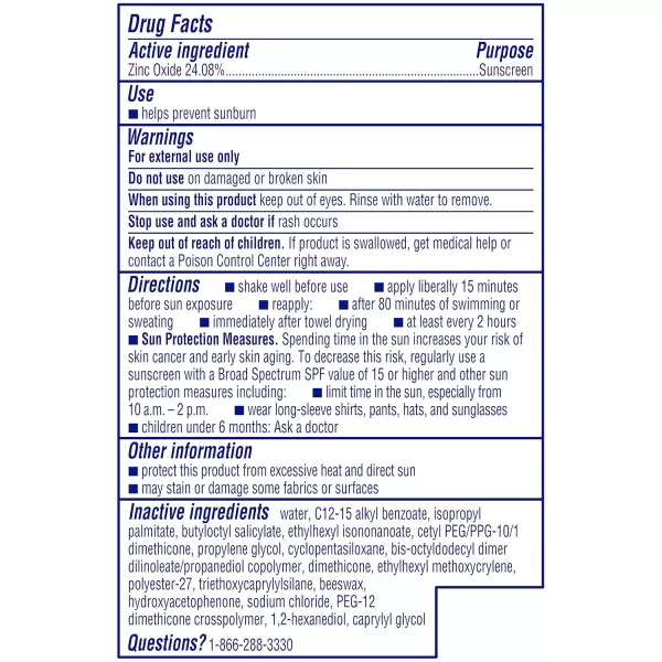Coppertone SPORT Sunscreen Lotion SPF 50 Zinc Oxide Mineral Sunscreen Water Resistant Body Sunscreen SPF 50 5 Fl Oz Tube5 Fl Oz Pack of 1