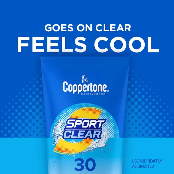 Coppertone Sport Clear Sunscreen Broad Spectrum SPF 30 Sunscreen 5 Oz