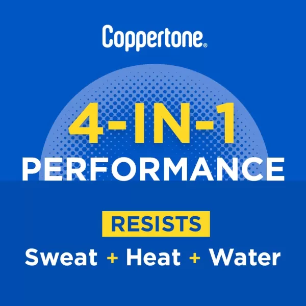 Coppertone Sport Sunscreen Spray SPF 50 Water Resistant Spray Sunscreen Broad Spectrum SPF 50 Sunscreen 55 Oz Bottle