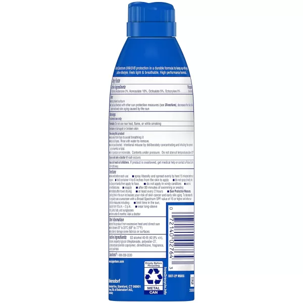 Coppertone Sport Sunscreen Spray SPF 50 Water Resistant Spray Sunscreen Broad Spectrum SPF 50 Sunscreen Bulk Sunscreen Pack 55 Oz Bottle Pack of 3